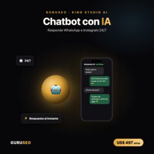 AI Chatbot / Chatbot con IA – Guruseo