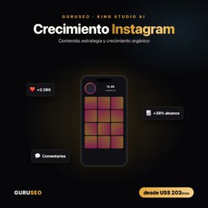 Instagram Growth / Crecimiento Instagram – Guruseo