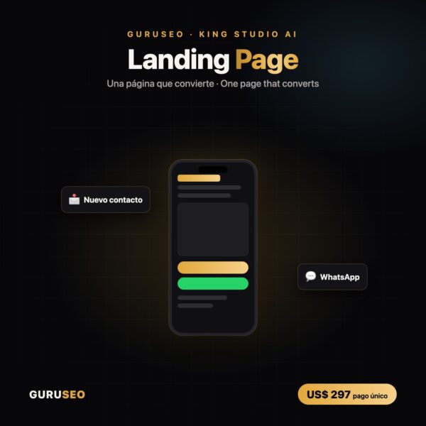 Landing Page – Guruseo