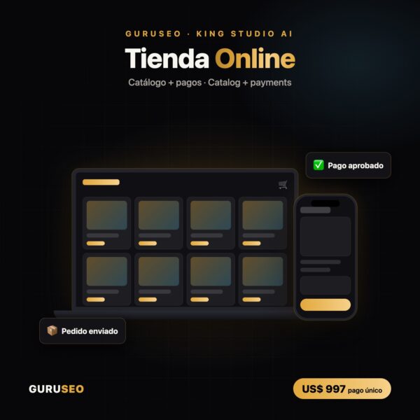Online Store / Tienda Online – Guruseo