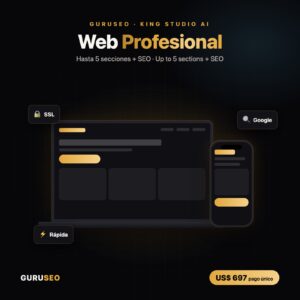 Professional Website / Web Profesional – Guruseo